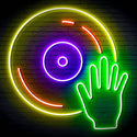 ADVPRO Disco DJ  Ultra-Bright LED Neon Sign fn-i4115 - Multi-Color 4