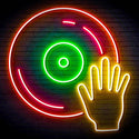 ADVPRO Disco DJ  Ultra-Bright LED Neon Sign fn-i4115 - Multi-Color 6