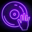 ADVPRO Disco DJ  Ultra-Bright LED Neon Sign fn-i4115 - Purple