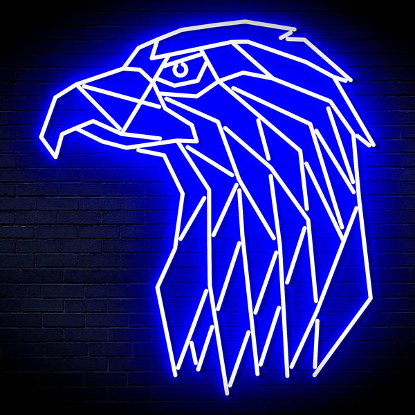 ADVPRO Eagle Head Ultra-Bright LED Neon Sign fn-i4117 - Blue