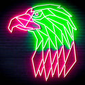 ADVPRO Eagle Head Ultra-Bright LED Neon Sign fn-i4117 - Green & Pink