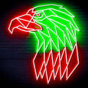 ADVPRO Eagle Head Ultra-Bright LED Neon Sign fn-i4117 - Green & Red