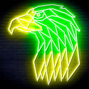 ADVPRO Eagle Head Ultra-Bright LED Neon Sign fn-i4117 - Green & Yellow