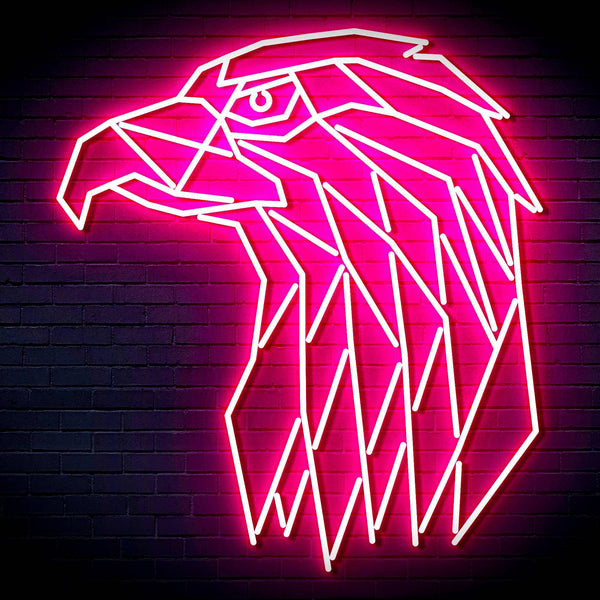 ADVPRO Eagle Head Ultra-Bright LED Neon Sign fn-i4117 - Pink