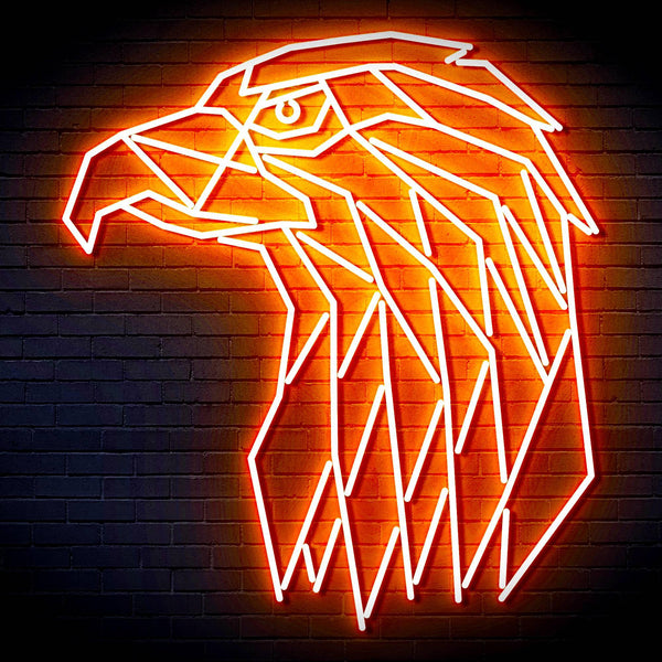 ADVPRO Eagle Head Ultra-Bright LED Neon Sign fn-i4117 - Orange