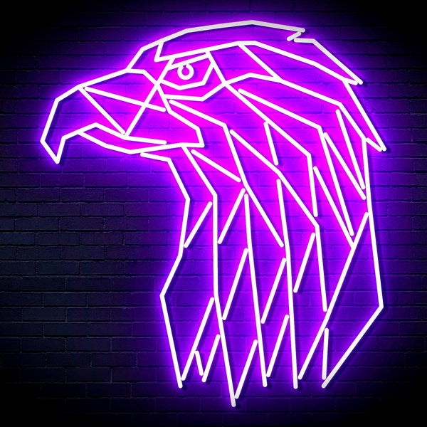 ADVPRO Eagle Head Ultra-Bright LED Neon Sign fn-i4117 - Purple