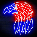 ADVPRO Eagle Head Ultra-Bright LED Neon Sign fn-i4117 - Red & Blue