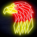 ADVPRO Eagle Head Ultra-Bright LED Neon Sign fn-i4117 - Red & Yellow