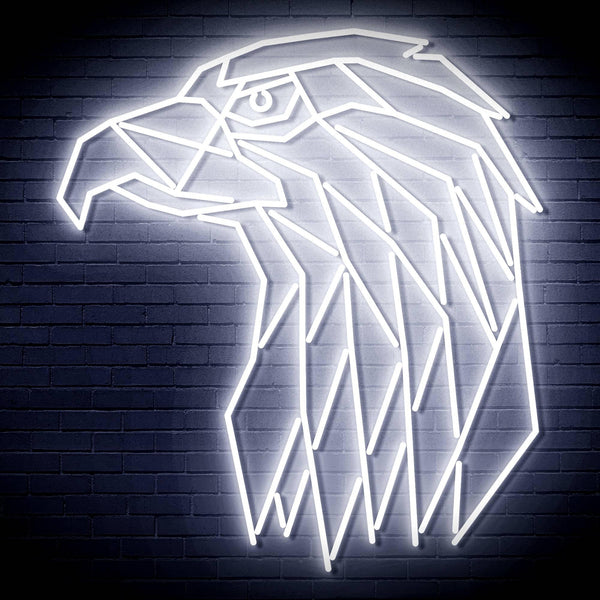 ADVPRO Eagle Head Ultra-Bright LED Neon Sign fn-i4117 - White