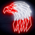 ADVPRO Eagle Head Ultra-Bright LED Neon Sign fn-i4117 - White & Red