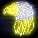 ADVPRO Eagle Head Ultra-Bright LED Neon Sign fn-i4117 - White & Yellow