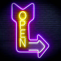 ADVPRO OPEN Signage Vertical with Arrow Ultra-Bright LED Neon Sign fn-i4122 - Multi-Color 8