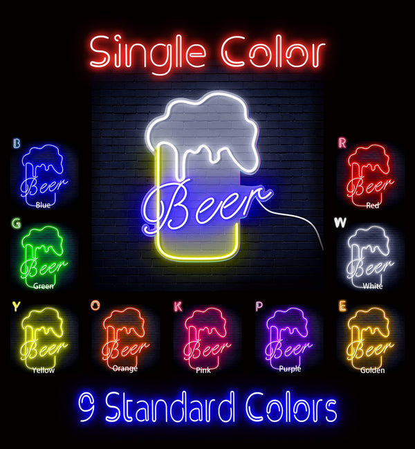 ADVPRO Beer Mud Ultra-Bright LED Neon Sign fn-i4125 - Classic