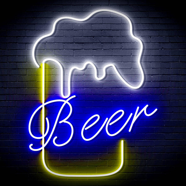ADVPRO Beer Mud Ultra-Bright LED Neon Sign fn-i4125 - Multi-Color 1
