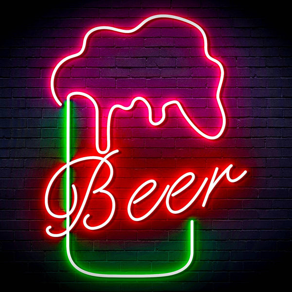 ADVPRO Beer Mud Ultra-Bright LED Neon Sign fn-i4125 - Multi-Color 6