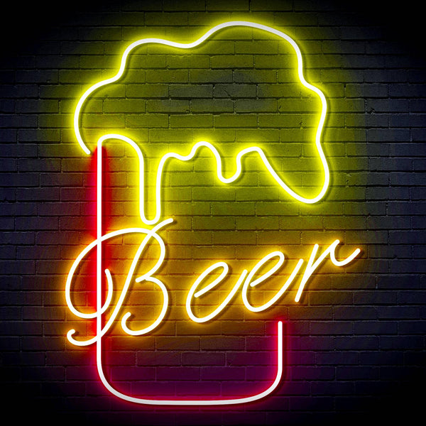 ADVPRO Beer Mud Ultra-Bright LED Neon Sign fn-i4125 - Multi-Color 8