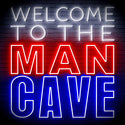 ADVPRO Welcome to the Man Cave Signage Ultra-Bright LED Neon Sign fn-i4126 - Multi-Color 1