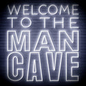 ADVPRO Welcome to the Man Cave Signage Ultra-Bright LED Neon Sign fn-i4126 - White