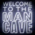 ADVPRO Welcome to the Man Cave Signage Ultra-Bright LED Neon Sign fn-i4126 - White