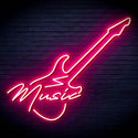 ADVPRO Music with Guitar Ultra-Bright LED Neon Sign fn-i4140 - Pink