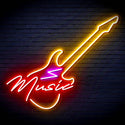 ADVPRO Music with Guitar Ultra-Bright LED Neon Sign fn-i4140 - Multi-Color 3