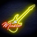 ADVPRO Music with Guitar Ultra-Bright LED Neon Sign fn-i4140 - Multi-Color 9