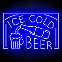 ADVPRO ICE COLD BEER Signage Ultra-Bright LED Neon Sign fn-i4157 - Blue