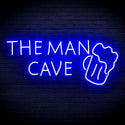 ADVPRO The Man Cave with Beer Mug Signage Ultra-Bright LED Neon Sign fn-i4162 - Blue