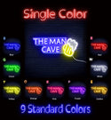 ADVPRO The Man Cave with Beer Mug Signage Ultra-Bright LED Neon Sign fn-i4162 - Classic