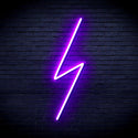 ADVPRO Lighting bolt Ultra-Bright LED Neon Sign fnu0001 - Purple