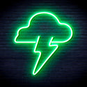 ADVPRO Cloud and Lighting bolt Ultra-Bright LED Neon Sign fnu0003 - Golden Yellow