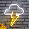 ADVPRO Cloud and Lighting bolt Ultra-Bright LED Neon Sign fnu0003