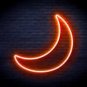 ADVPRO Moon Ultra-Bright LED Neon Sign fnu0004 - Orange