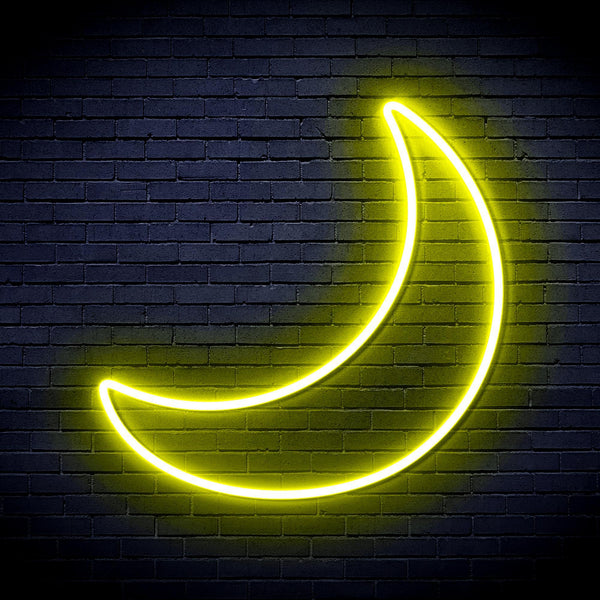 ADVPRO Moon Ultra-Bright LED Neon Sign fnu0004 - Yellow