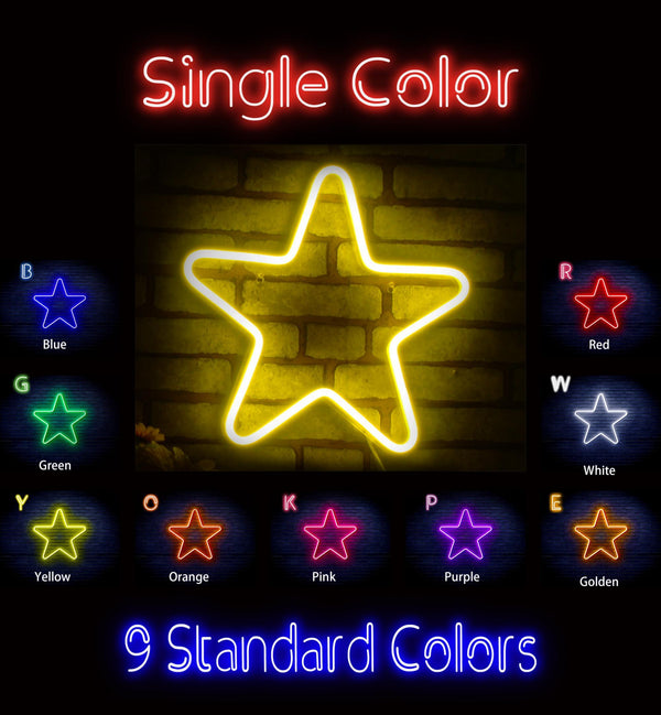 ADVPRO Star Ultra-Bright LED Neon Sign fnu0006 - Classic