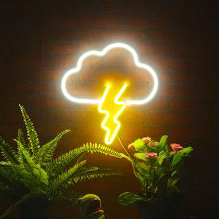 ADVPRO Cloud and Thunder Ultra-Bright LED Neon Sign fnu0008