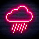 ADVPRO Cloud and Raining Ultra-Bright LED Neon Sign fnu0010 - Pink
