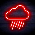 ADVPRO Cloud and Raining Ultra-Bright LED Neon Sign fnu0010 - Red