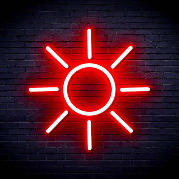 ADVPRO Sun Ultra-Bright LED Neon Sign fnu0012 - Red