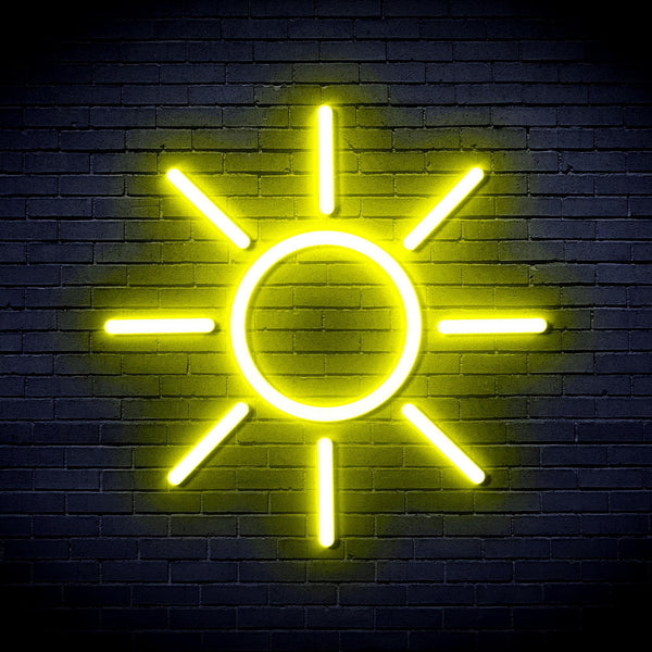 ADVPRO Sun Ultra-Bright LED Neon Sign fnu0012 - Yellow