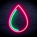 ADVPRO Water Droplet Ultra-Bright LED Neon Sign fnu0015 - Green & Pink