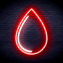 ADVPRO Water Droplet Ultra-Bright LED Neon Sign fnu0015 - White & Red