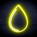 ADVPRO Water Droplet Ultra-Bright LED Neon Sign fnu0015 - White & Yellow