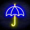 ADVPRO Umbrella Ultra-Bright LED Neon Sign fnu0016 - Blue & Yellow