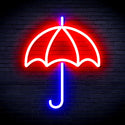 ADVPRO Umbrella Ultra-Bright LED Neon Sign fnu0016 - Red & Blue