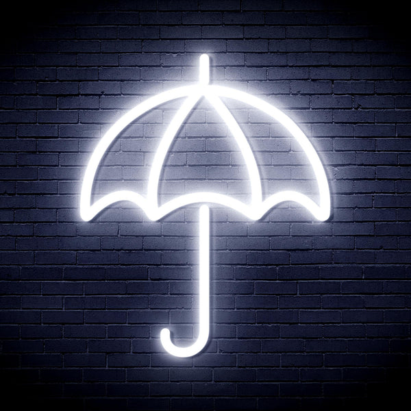 ADVPRO Umbrella Ultra-Bright LED Neon Sign fnu0016 - White