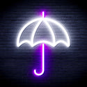 ADVPRO Umbrella Ultra-Bright LED Neon Sign fnu0016 - White & Purple