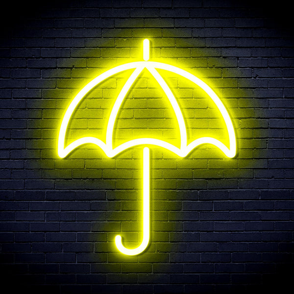 ADVPRO Umbrella Ultra-Bright LED Neon Sign fnu0016 - Yellow