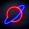 ADVPRO Planet Ultra-Bright LED Neon Sign fnu0017 - Blue & Red