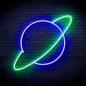 ADVPRO Planet Ultra-Bright LED Neon Sign fnu0017 - Green & Blue
